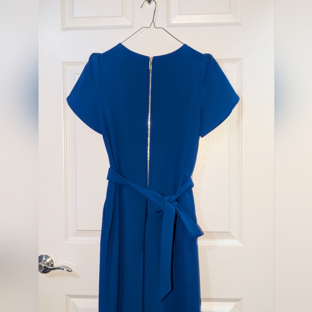 Calvin Klein Cobalt Blue Long Jumpsuit - Picture 5 of 9